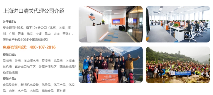 上海進口報關公司排行