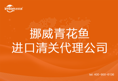 挪威青花魚進口清關(guān)代理公司